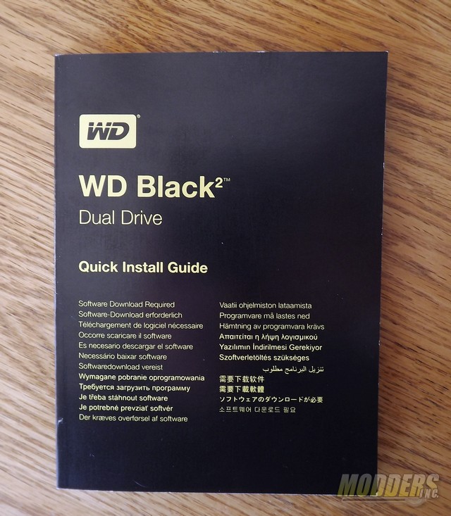 Western Digital WD Black² 2.5-inch Dual Drive (SSD + HDD) Hybrid 2.5 inch Hybrid Drive, SSD, WD, Western Digital 1