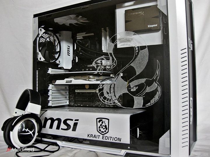 Jesse Palacio's MSI Krait casemod