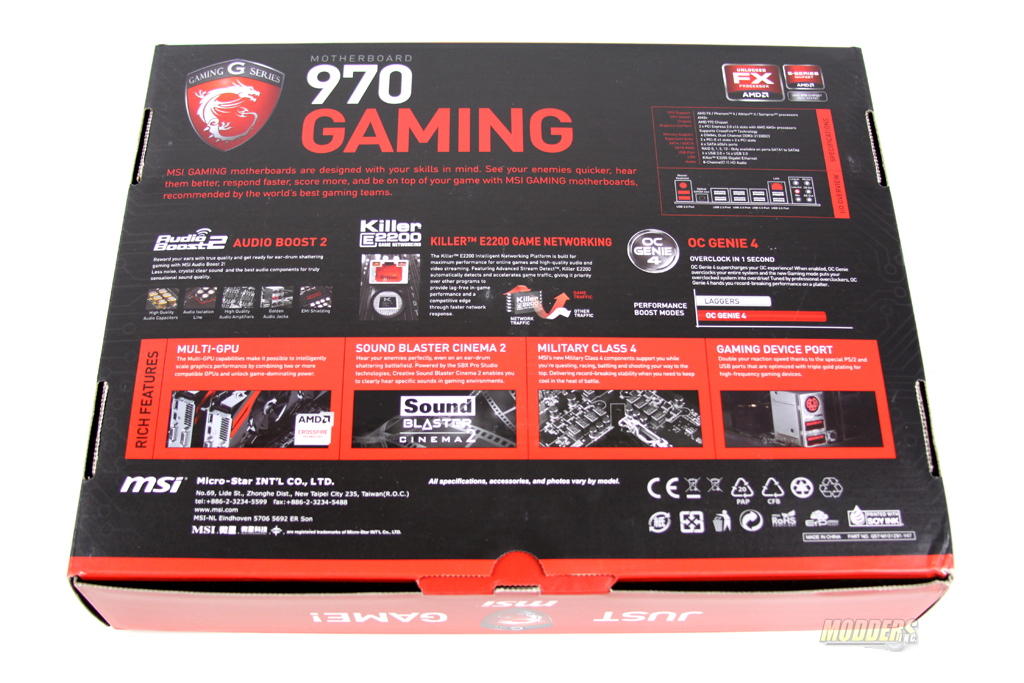 MSI 970 GAMING Motherboard Review