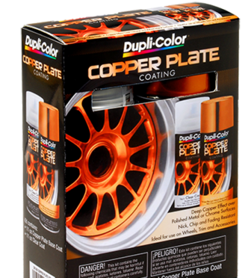 copper dupli plate coating modders wheel paint inc ck100 kit copperplate