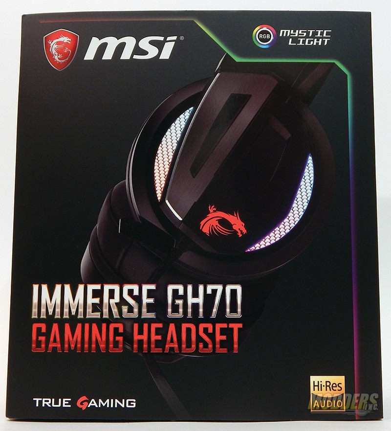 MSI IMMERSE GH70 GAMING HEADSET Review Modders Inc