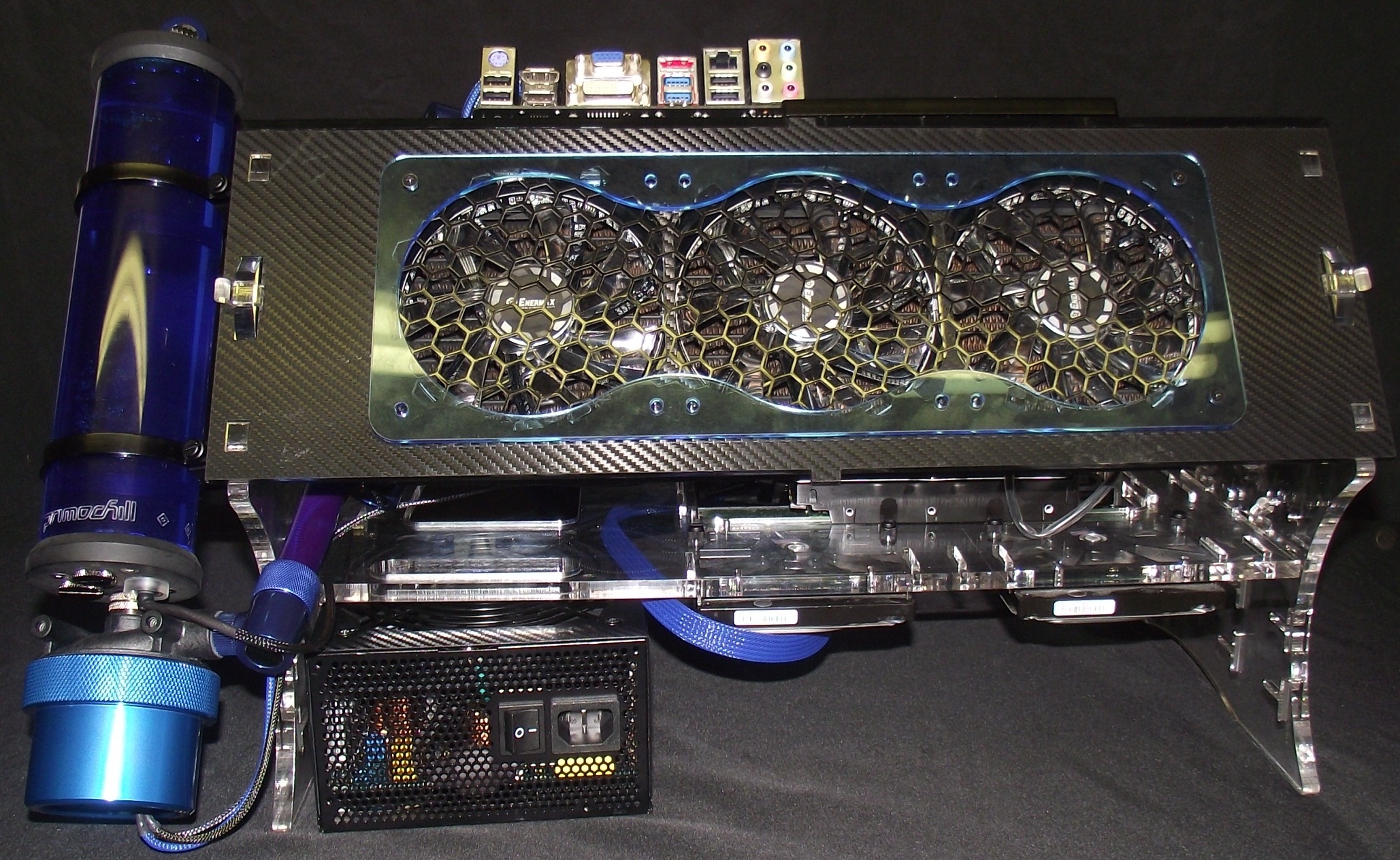 Primochill Pre Production Wet Bench Casae Mod 3