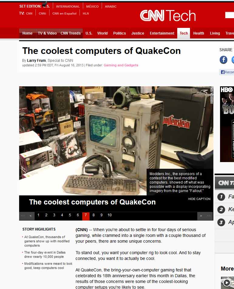 Modders-Inc on CNN