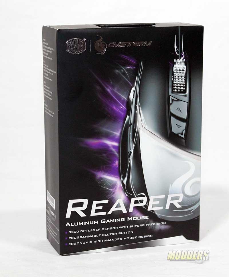 CM Storm Reaper Mouse from the Aluminum Gaming Series CM Storm, Gaming Mouse 1
