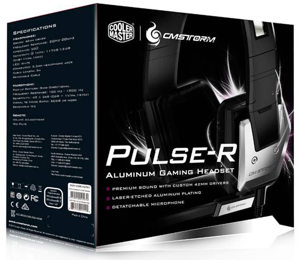 Cooler Master Storm Pulse-R Gaming Headset Cooler Master, Headset 2