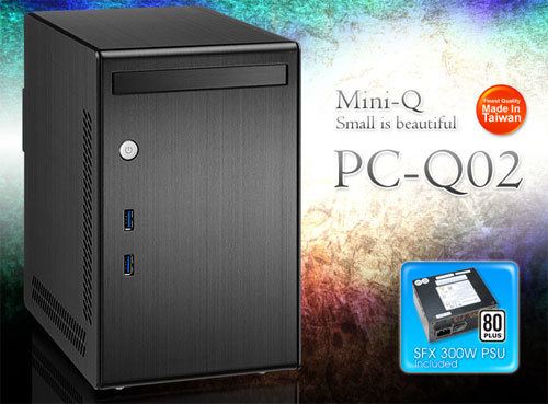 LIAN LI PC-Q02 Mini ITX Case Lian Li, Mini-ITX 1