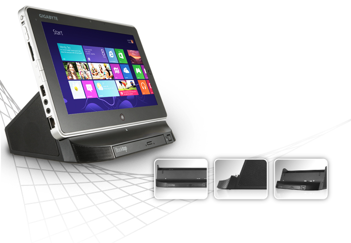 Gigabyte S1082 Windows 8 Slate Review Gigabyte, Tablet 1