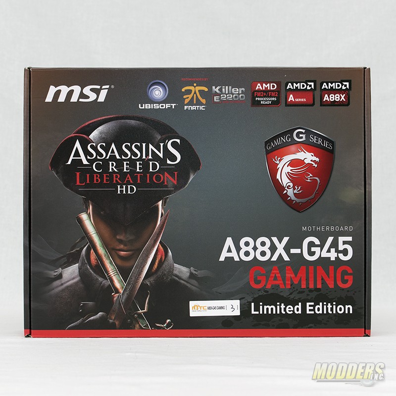 MSI A88X G45 Gaming Motherboard Review Page 2 Of 7 Modders Inc