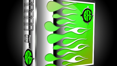 Green Flame Case Mod by TAZZ Tazz 1