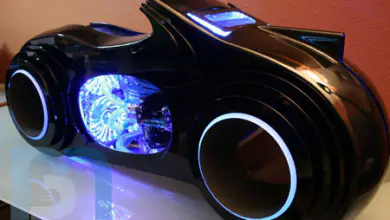 TRON Light Cycle Case Mod