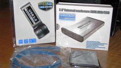 USB 3.0 2.5in External Hard Drive Kit