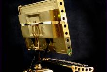 Brass and Marble LCD Mod by Datamancer.net Steampunk 11