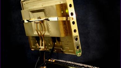 Brass and Marble LCD Mod by Datamancer.net Steampunk 3