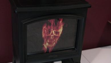 wood stove case mod