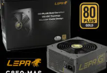 LEPA G850-MAS 80 PLUS Gold Certified Power Supply 4 LEPA G850