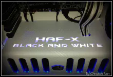 Cooler Master HAF X Black And White Case Mod 2 HAF X Black And White PC Mod