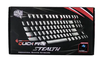 Cooler Master CM Storm Quickfire Stealth Mechanical Keyboard 35 Cooler Master CM Storm Quickfire Stealth Mechanical Keyboard mechanical 7