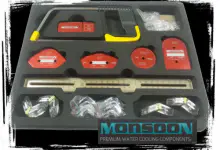 MONSOON Premium Water Cooling Components for Hardline Tubing HARDLINE, Monsoon, MONSOON Water Cooling, Performance-PCs, Water Cooling 1