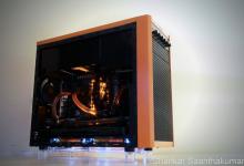 Orange Dragon: Fractal Design Core 1000 Case Mod core, Fractal, modding, orange 1