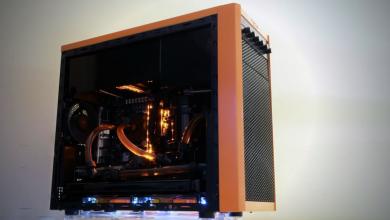 Orange Dragon: Fractal Design Core 1000 Case Mod core, Fractal, modding, orange 52