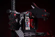 MSI Red Dragon Mod casemod, dragon, MSI, ukraine 2