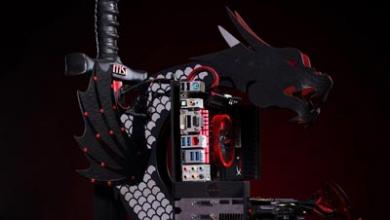 MSI Red Dragon Mod casemod, dragon, MSI, ukraine 38