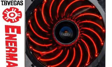 Enermax T.B.VEGAS SINGLE 120 mm Fan PC Case Fan 8