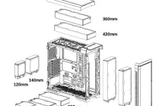 Thermaltake Urban T81 Full Tower Case Opens The Doors To Ultra Water Cooling 3 Thermaltake Urban T81 Full Tower Case Opens The Doors To Ultra Water Cooling ATX, Full Tower, Gaming Case, Thermaltake, Urban T81, Water Cooling, watercooling 1