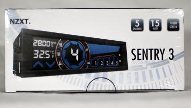 NZXT Sentry 3 Touch Screen Fan Controller Review Fan Controller 2
