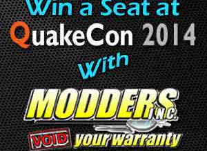Modders-Inc QuakeCon BYOC Seat Giveaway 1 Win a seat at QuakeCon