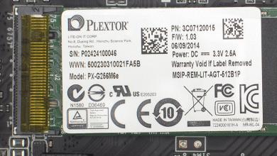 Plextor PX-G256M6e 256 GB M.2 SSD Review SATA 40
