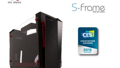 In Win announce that S-Frame and D-Frame mini chassis received 2015 CES Innovation Awards InWin 41