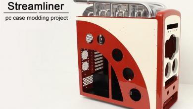 Aio's Streamliner Case mod
