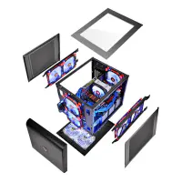 Thermaltake Core V21 Micro-ATX Stackable Case Now Available core v21, mATX, Thermaltake 10