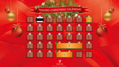 Tesoro Announces Christmas Calendar Global Giveaway xmas 1