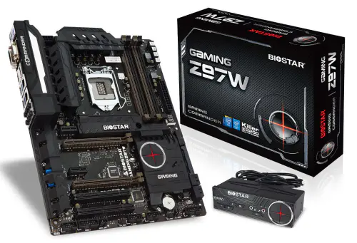 Biostar Announces Gaming Z97X and Z97W Commander Motherboards 6 Biostar Gaming Z97W Commander Motherboard