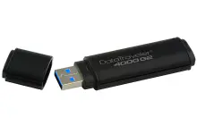 Kingston Digital Releases FIPS 140-2 Level 3 Encrypted USB Flash Drive with Management Ready Option aes, DataTraveler, Kingston 3