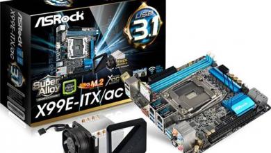 The World’s First and Only Mini-ITX Sized X99 Motherboard: ASRock’s X99E-ITX/ac x99e-itx 1