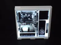 Boom Box by Shane McAnally 7 Boom Box by Shane McAnally boom box, Case, casemod, Enthoo, luxe, Phanteks, rgb, shane mcanally, white 5