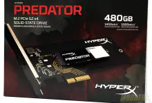 Kingston HyperX Predator PCIe SSD 8 The Kingston HyperX Predator PCIe SSD