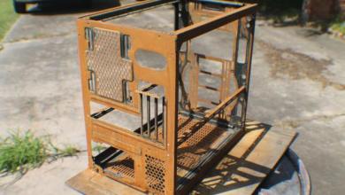 How to Make the Metal in Your Build Look Old PC Case Modding How To 22