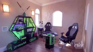 Custom Gaming Room by Team Nerdy Ninja from the Vanilla Ice Project 5 Custom Gaming Room by Team Nerdy Ninja from the Vanilla Ice Project tv 2