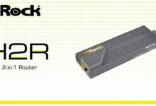 ASRock Introduces H2R 2-in-1 HDMI Router/Media Player Device ASRock, chromecast, display, dongle, h2r, Router, tv 2