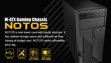 Reeven Introduces MicroATX NOTOS Case notos 1