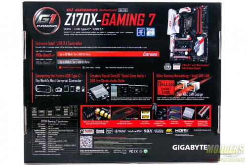 Gigabyte Z170X-Gaming 7 Review: Everything and Then Some creative soundcore 3d, Gaming, Gigabyte, i219v, killer e2400, led, m.2, overclock, usb 3.1 3