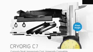 Cryorig Releases C7 47mm Tall Compact Cooler PC News, Hardware, Software 2