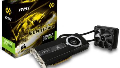 MSI and Corsair Team-up for GTX 980Ti SEA HAWK Video Card sea hawk 1