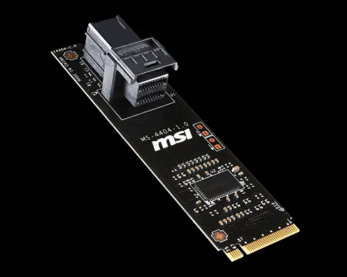 MSI U.2 Host Adapter Card Now Available 3 MSI U.2 Host Adapter Card Now Available 750, drive, Intel, m.2, MSI, SSD, Storage, u.2 2
