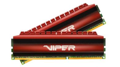 Patriot Announces New Viper 4 3400MHz Dual Kit 50 Patriot Announces New Viper 4 3400MHz Dual Kit Patriot 10