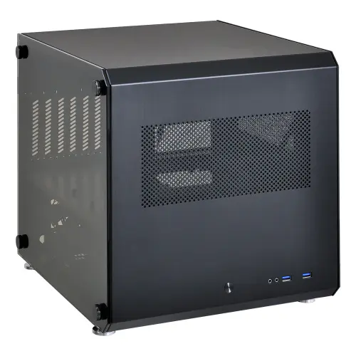 Lian Li PC-V33 A Small Footprint Cube Case With Room Inside 1 Lian Li PC-V33 A Small Footprint Cube Case With Room Inside aluminum, Case, Chassis, enclosure, Lian Li 1